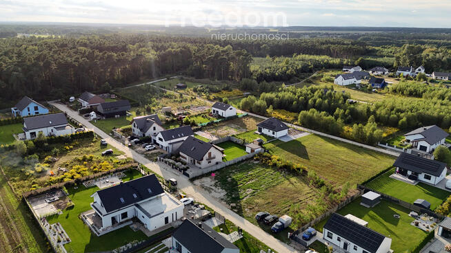 Działka na wzgórzu pod lasem Kórnik Konarskie