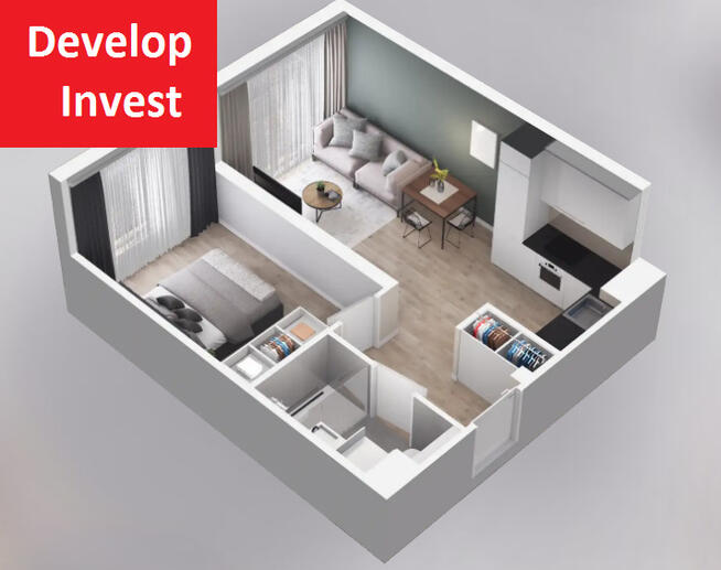 NOWE>Wykończone>34,6 m2>Tylko 10 min do METRA !!!