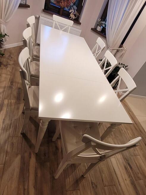 Stół rozkładany Ikea do salonu, jadalni