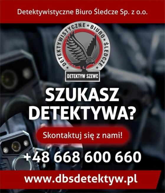 DETEKTYW Wrocław, Poznań, Jarocin, Kalisz, Legnica, Leszno