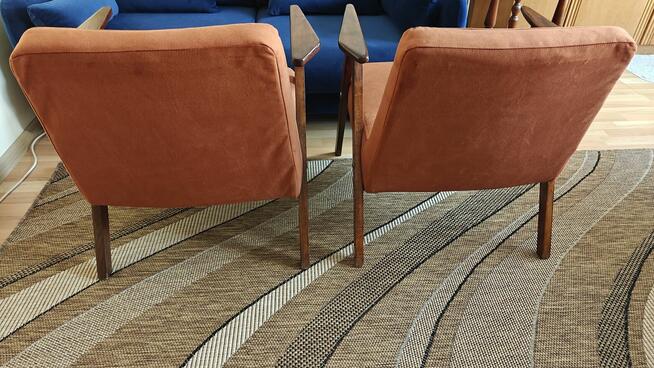 2 fotele z PRL po gruntownej renowacji