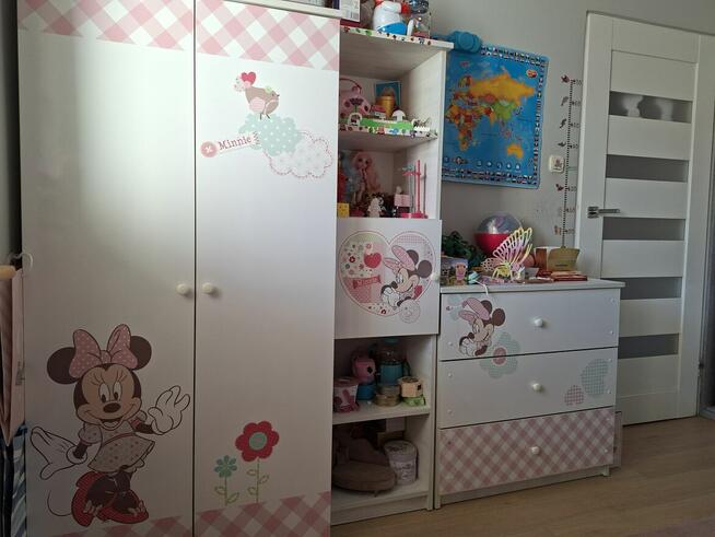Komplet mebli Myszka Minnie dla dziecka