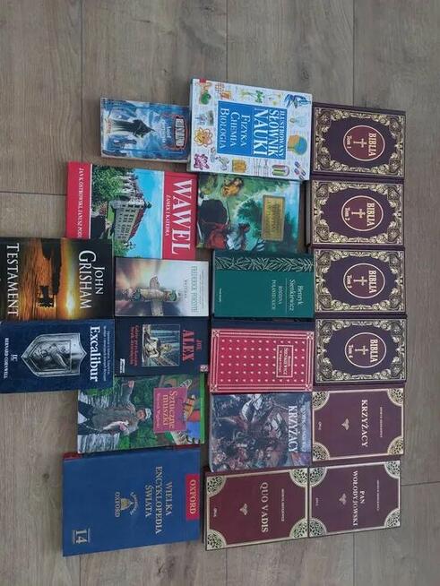 Duży zestaw książek do czytania odbiór lub wysyłka