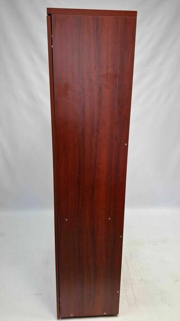 Szafa biurowa , aktowa wysoka 5oh wiśnia