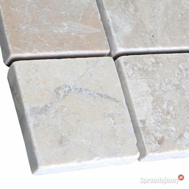 Mozaika marmurowa Queen Beige bębnowana 30,5x30,5x1 cm