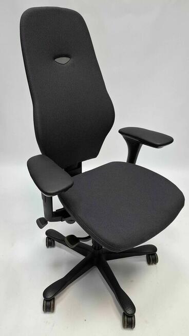 Fotel biurowy , krzesło obrotowe Kinnarps 6000 plus szary