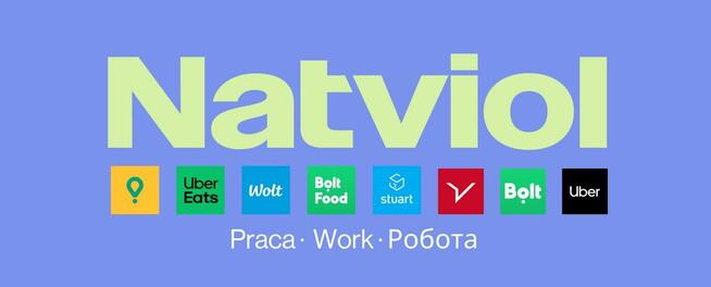 Praca na aplikacjach kurierskich GLOVO/UE/BF/WOLT/STUART