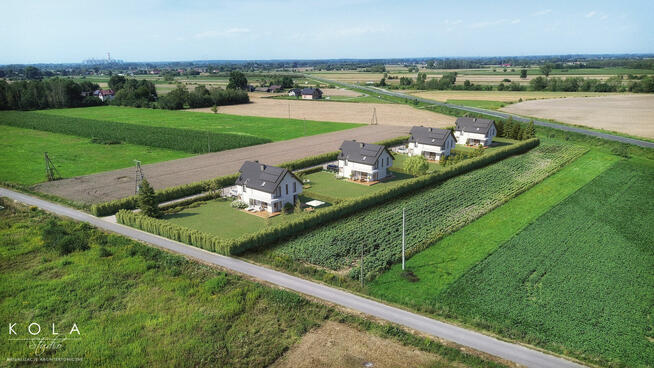 Działka budowlan 55,64 ar, WZ na 4 domy, Kliszów k. Mielca