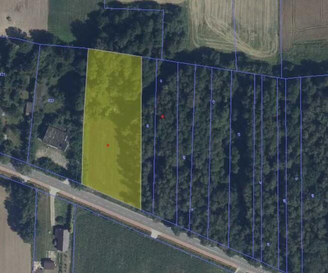 Działka rolno-budowlana Wiechetki Małe gm. Bielany