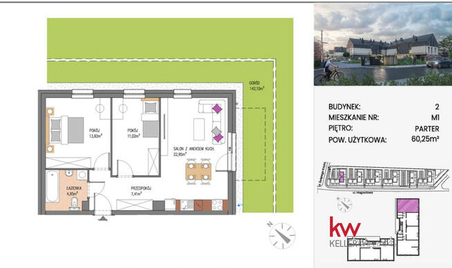 Mieszkanie Siechnice, Magnoliowa