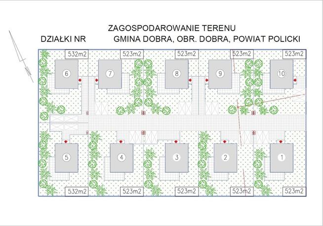 Działka dla DEWELOPERA pod 10 domów jednorodzinnyc