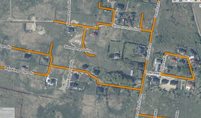 2-wie działki,1045m2,Dobra,ul. Słoneczna Dolina.