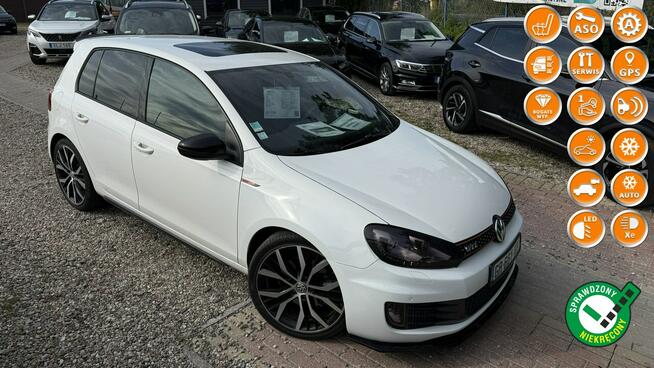 Volkswagen Golf 2.0tsi GTI 220.KM Automat xenon ledy skóry Navi kamera zamiana gwaranc