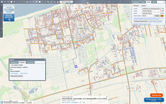 Sianożęty, dz. gruntu w odległości 1km od morza