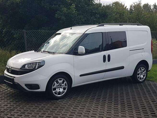 Fiat Doblo MAXI 5 OSÓB DŁUGI KLIMA 6-BIEGÓW KRAJOWY 2 X DRZWI BOCZNE PRZESUWNE