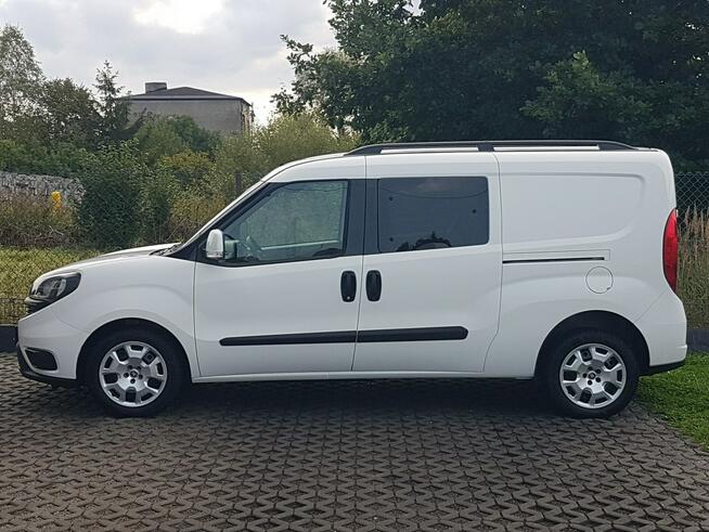 Fiat Doblo MAXI 5 OSÓB DŁUGI KLIMA 6-BIEGÓW KRAJOWY 2 X DRZWI BOCZNE PRZESUWNE