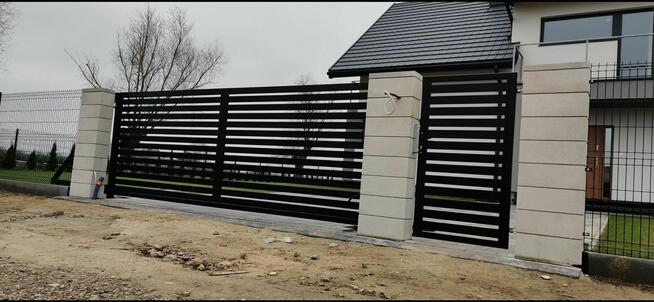 Kompleksowa budowa ogrodzeń panelowych murowanych bramy furtki