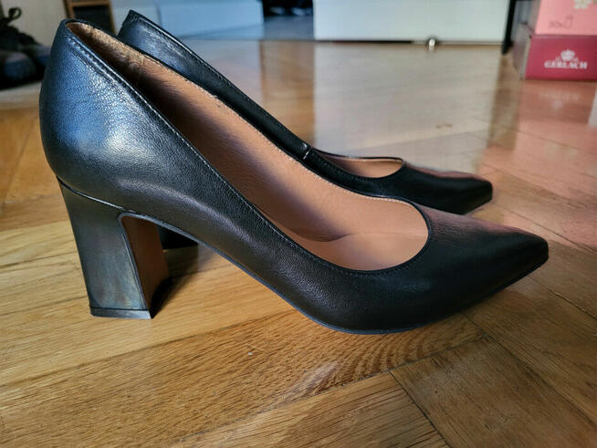 Półbuty Lizard (37) czarne dł. wkładki 24cm