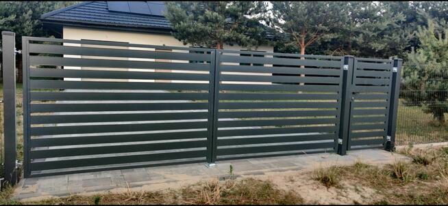 Kompleksowa budowa ogrodzeń panelowych murowanych bramy furtki