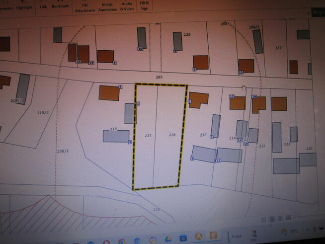 Działka budowlana w Woli Pobiedzińskiej