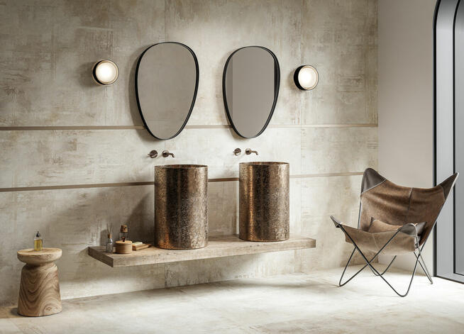 Płytki ścienne podłogowe gat.2 Ideantity light beige lappato