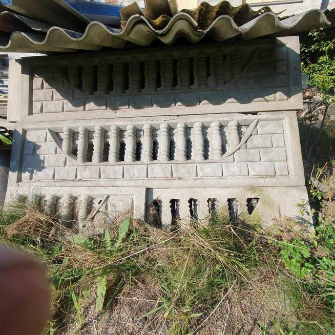 Plyty betonowe ogrodzeniowe cegielka