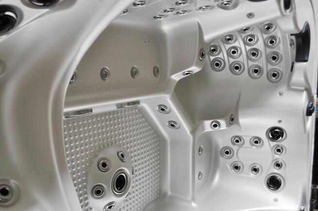 Jacuzi ogrodowe SPA Balboa 250×230×95 cm Akryl. Pokrywa schody