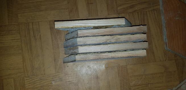 SPRZEDAM. Mozaika jesionowa, Hajnówka, gr 12 mm