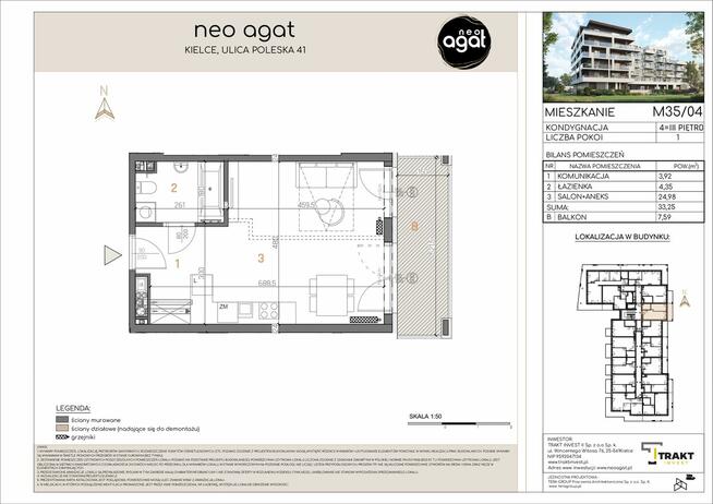 Idealna inwestycja - mieszkanie blisko UJK