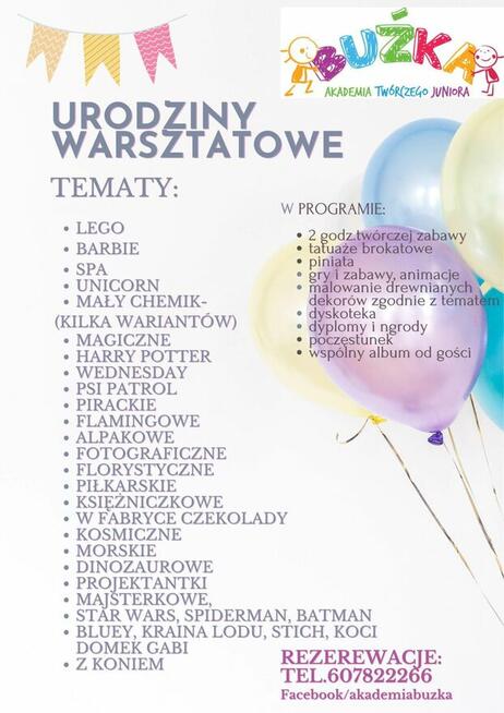 Urodziny dla dzieci