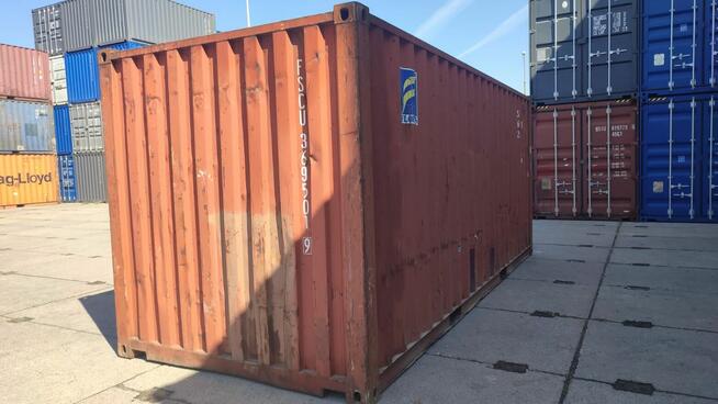 Kontener magazynowy morski 20 DV - 6 metrów / POLKONT