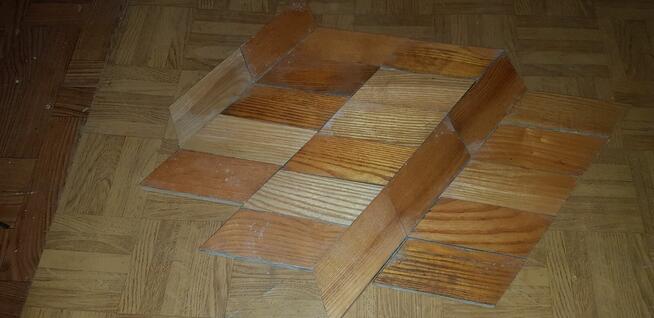 SPRZEDAM. Mozaika jesionowa, Hajnówka, gr 12 mm