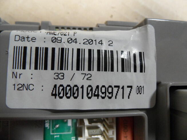 programator pralki whirlpool AWE7621P W10438439B