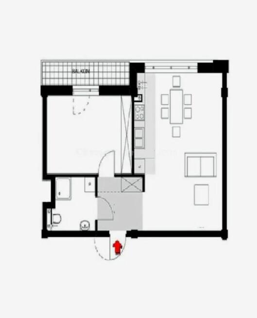 Śliczne m3 w apartamentowcu winda parking Pce Rocha