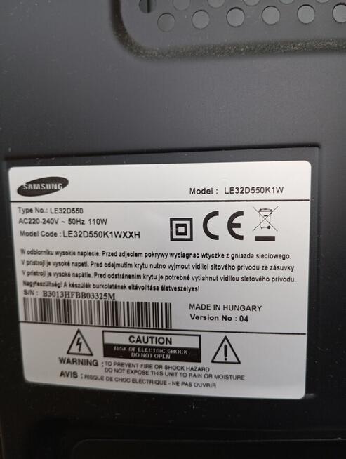 Telewizor Samsung LCD 32cale