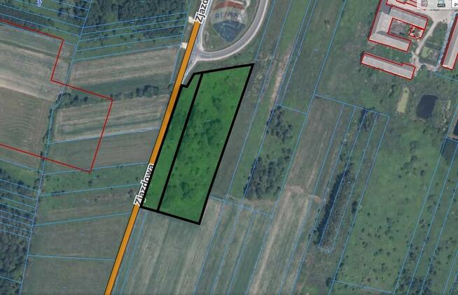 Grunt pod składy, usługi, bazę firmy, handel