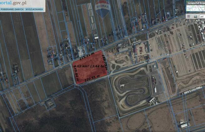 Grunt pod usługi, magazyny, produkcję, MOTORYZACJA