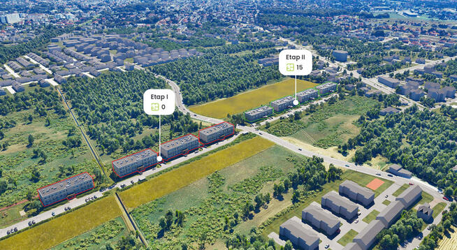 NOWE > wykończone pod klucz > 34,69 m2 > 2 POKOJE