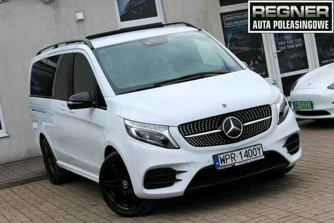 Mercedes V 250 Exclusive AMG Pak. Night 4Matic AirMatic Panorama Lodówka Kamera 360°