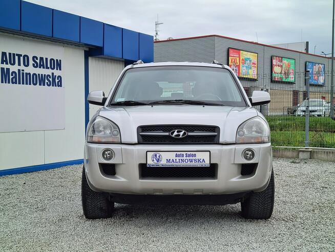 Hyundai Tucson 4x4 Skóra Grzane Fotele Klimatronik Halogeny Komputer Relingi Alu