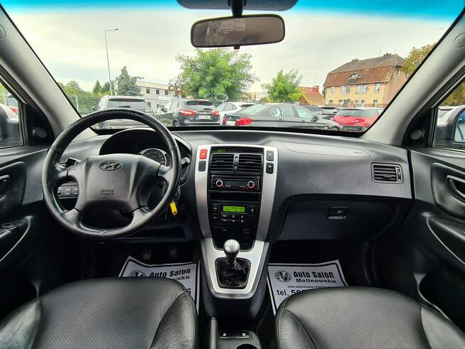 Hyundai Tucson 4x4 Skóra Grzane Fotele Klimatronik Halogeny Komputer Relingi Alu