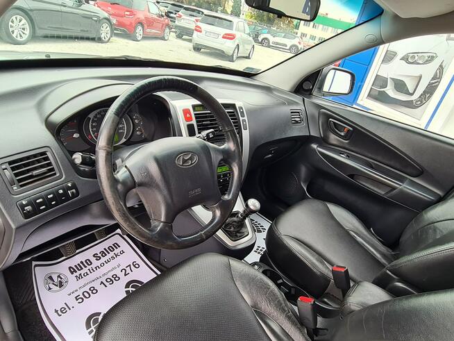 Hyundai Tucson 4x4 Skóra Grzane Fotele Klimatronik Halogeny Komputer Relingi Alu