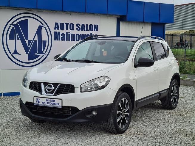 Nissan Qashqai 4x4 SzklanyDach Navi Kamera 360* Półskóry Klimatronik Sensory Alu
