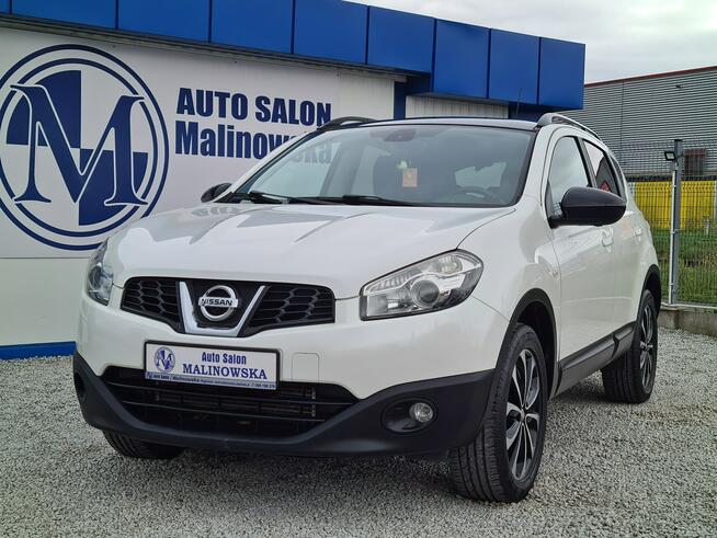 Nissan Qashqai 4x4 SzklanyDach Navi Kamera 360* Półskóry Klimatronik Sensory Alu