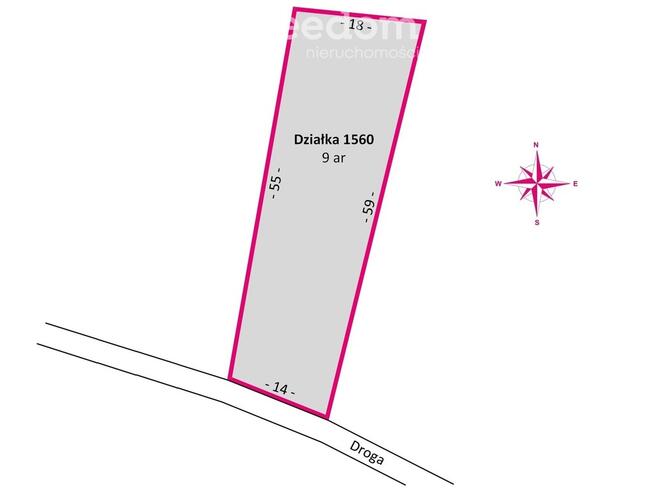 Działka 9 ar–teren zielony, Zwięczyca II, Rzeszów