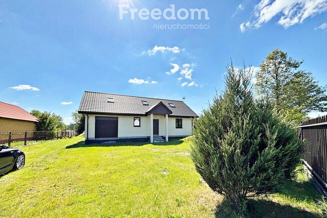 Nowy, parterowy dom + poddasze-na działce 1000 m2