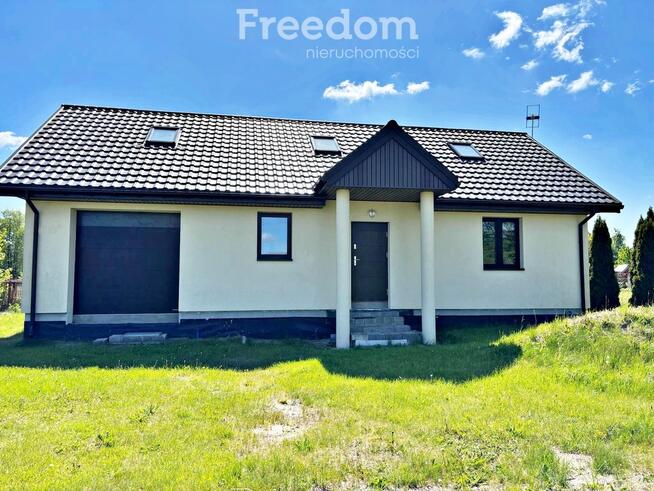 Nowy, parterowy dom + poddasze-na działce 1000 m2