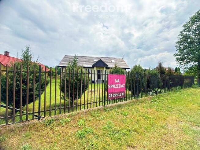 Nowy, parterowy dom + poddasze-na działce 1000 m2