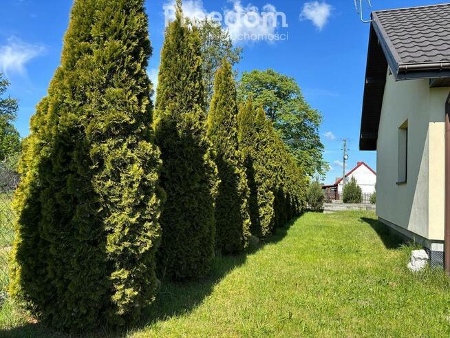 Nowy, parterowy dom + poddasze-na działce 1000 m2