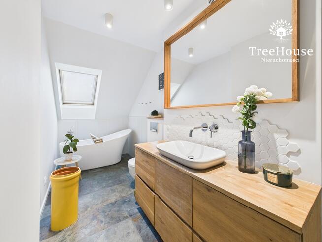 Skrajny segment z ogrodem – Kanarkowa 35A